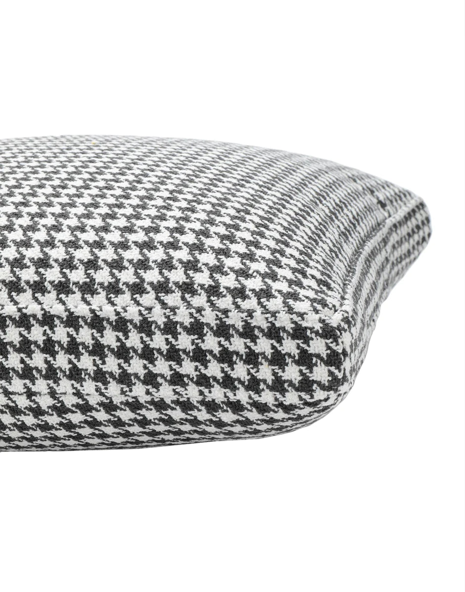 Kartell Cushion Pied De Poule 48x48 Cm, Grey