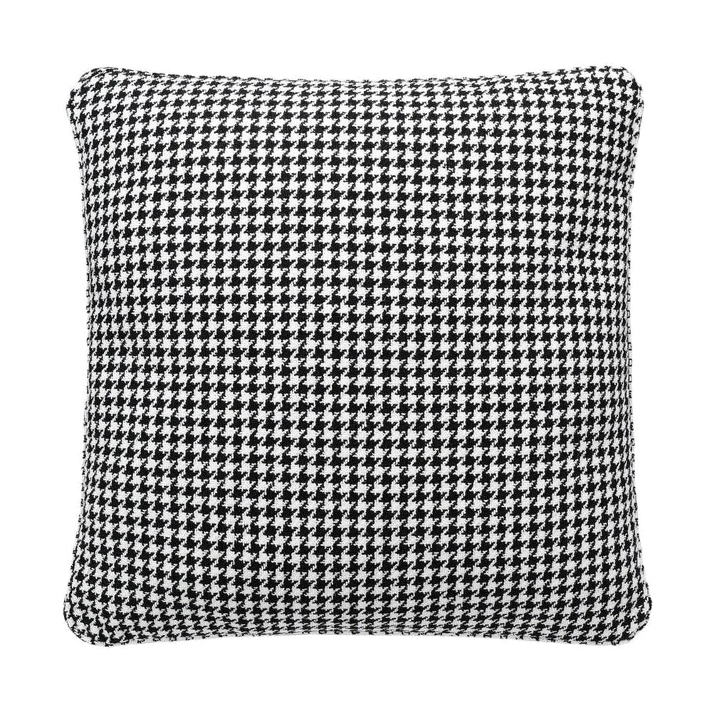 Kartell Cushion Pied de Poule 48x48 cm, czarny