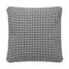 Kartell Cushion Pied de Poule 48x48 cm, czarny