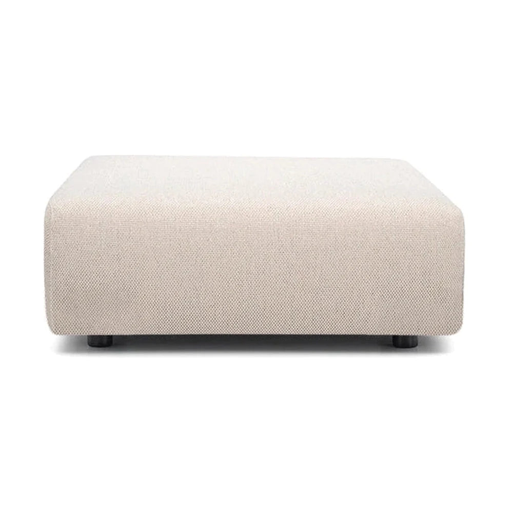 Kartell Plastics Duo Pouf Square Nilo, nago