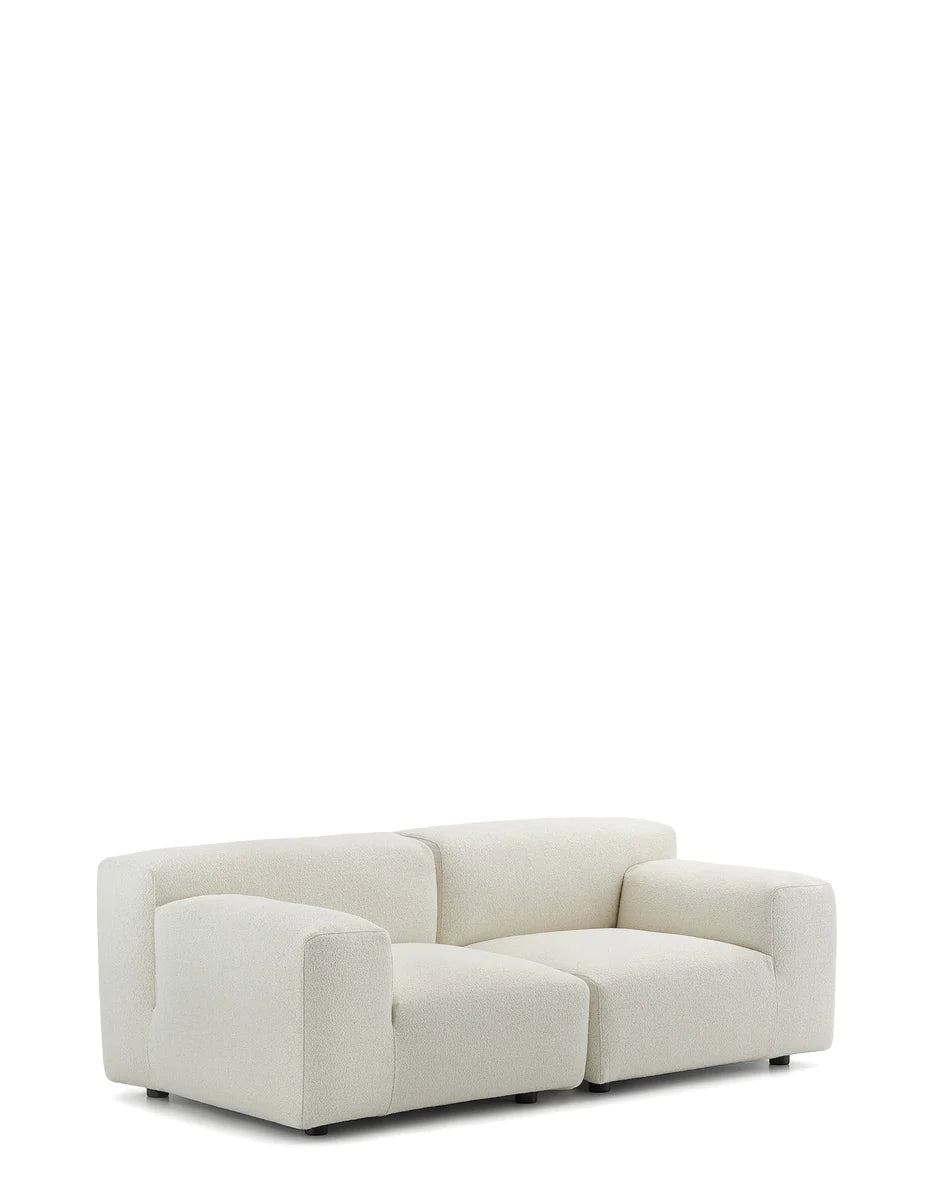 Kartell Plastics Duo 2 Seater Sofa Dx Orsetto, White