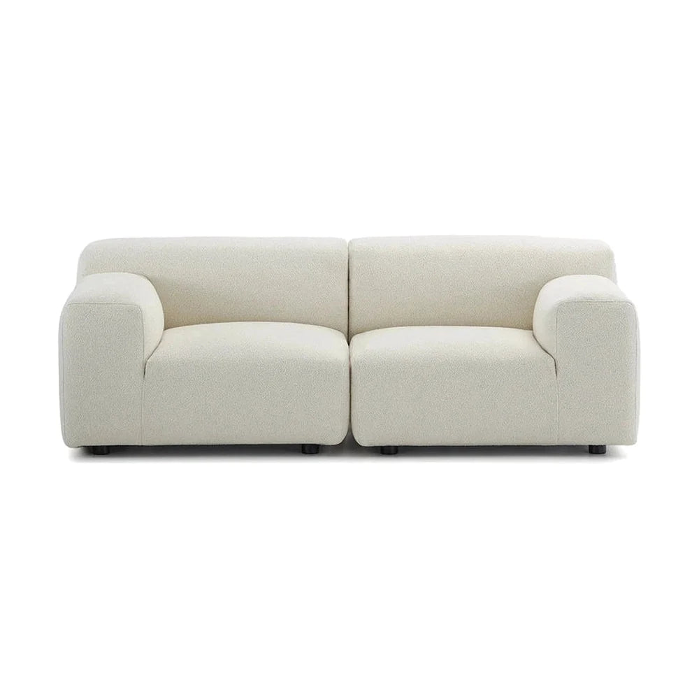 Kartell Plastics Duo 2 -Seater Sofa DX Orsetto, White