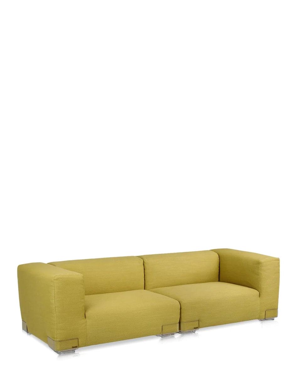 Kartell Plastics Duo 2 -Seater Sofa SX XL Cotton, zielony