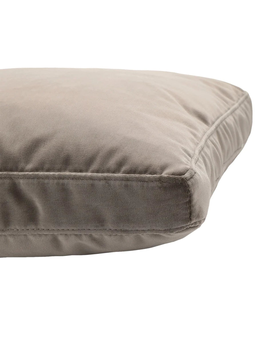 Kartell Cushion Velvet 48x48 Cm, Taupe