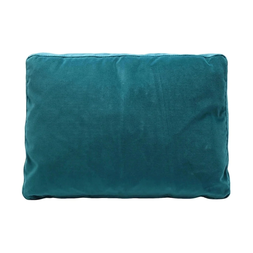 Kartell Cushion Velvet 35x48 cm, turkusowy błękit