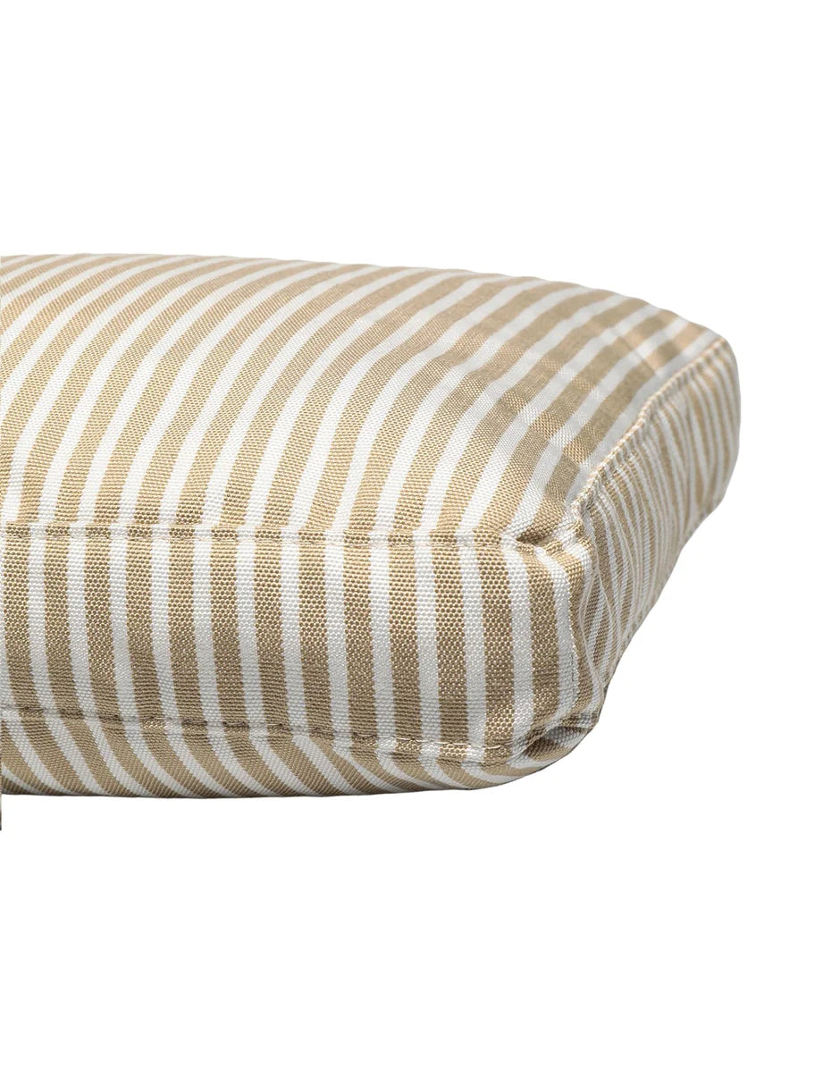 Kartell Cushion Stripes 48x35 Cm, Beige