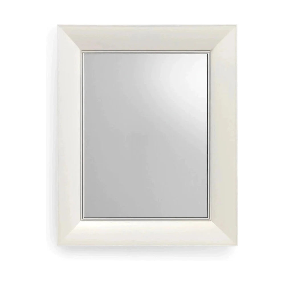 Kartell Francois Ghost Mirror 79x65 Cm, Mat White