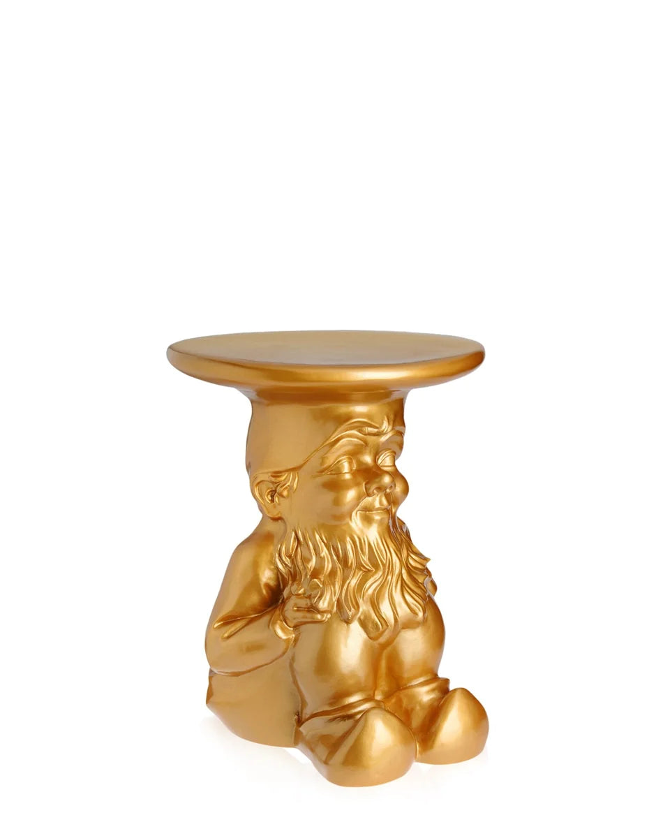 Kartell Napoleon Side Table, Gold