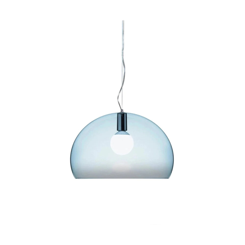 Kartell Fl/Y Suspension Lamp, Blue