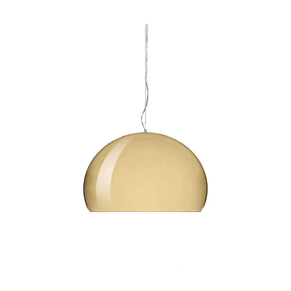 Kartell Fl/Y Suspension Lamp, Gold