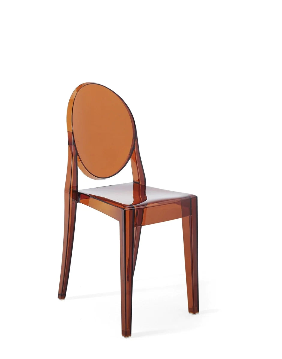 Krzesło Karartell Victoria Ghost, bursztyn