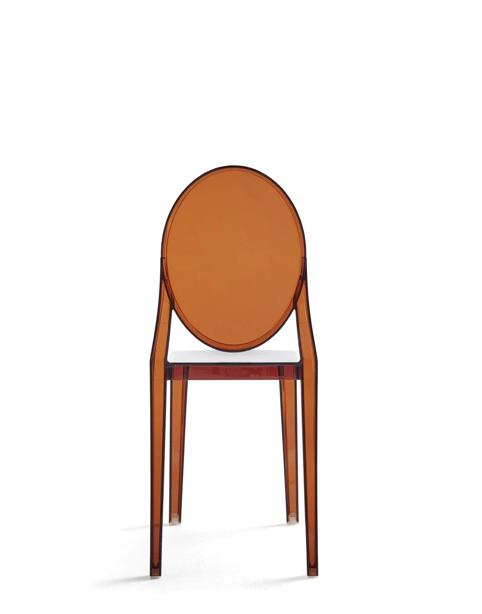 Kartell Victoria Ghost Chair, Amber