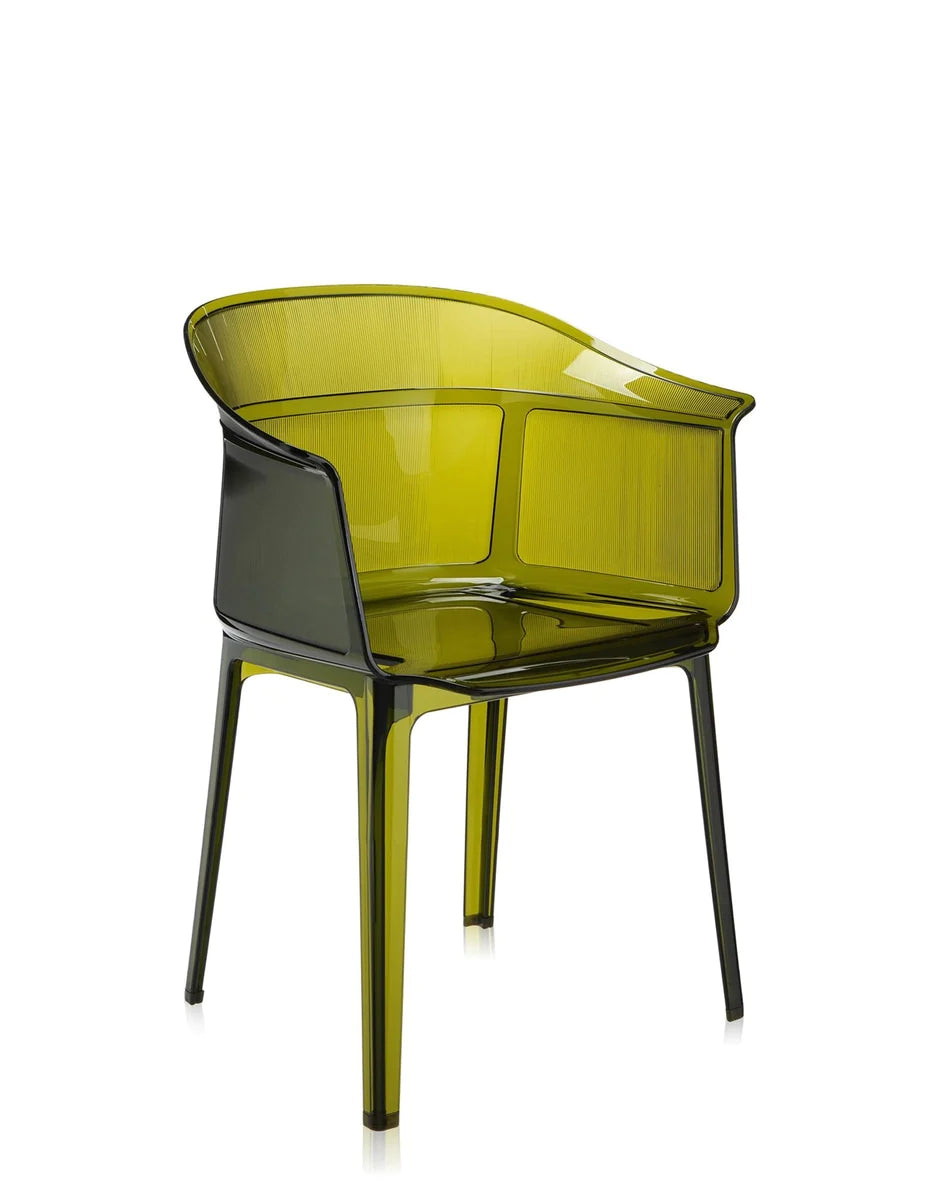 Fotel Kartell Papyrus, Olive Green