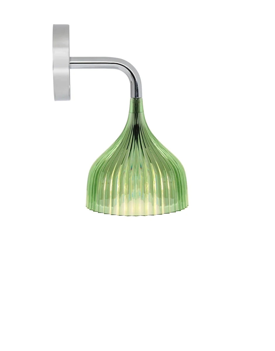 Lampa ścienna Kartell, zielona