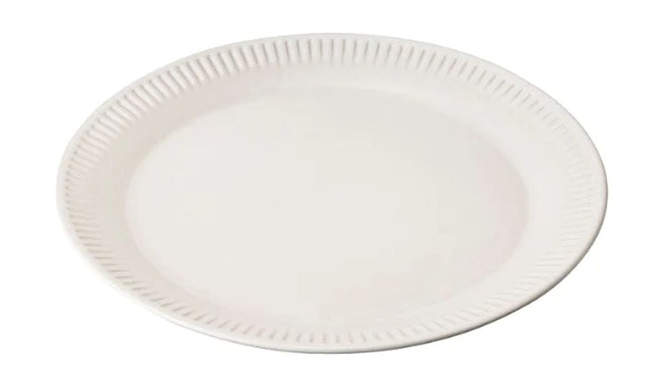 Knabstrup Keramik Plate ø 19 Cm, White