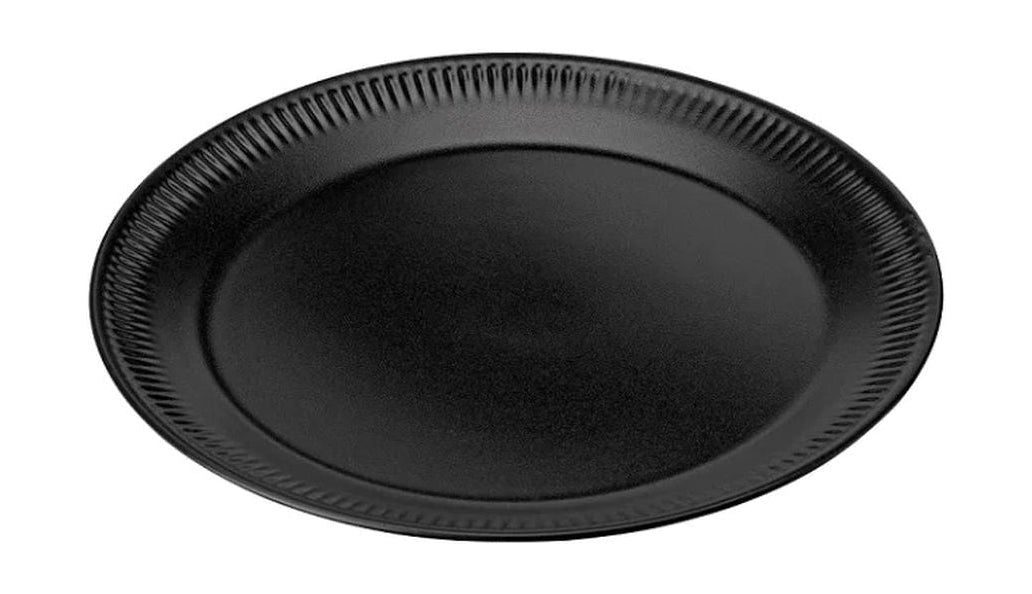 Knabstrup Keramik Plate Ø 22 cm, czarny