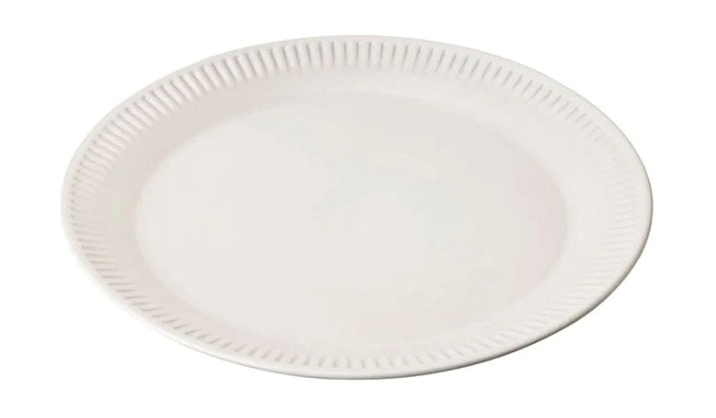 Knabstrup Keramik Plate ø 22 Cm, White