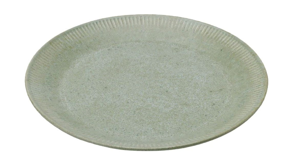Kanabstrup Keramik Plate Ø 27 cm, Olive Green
