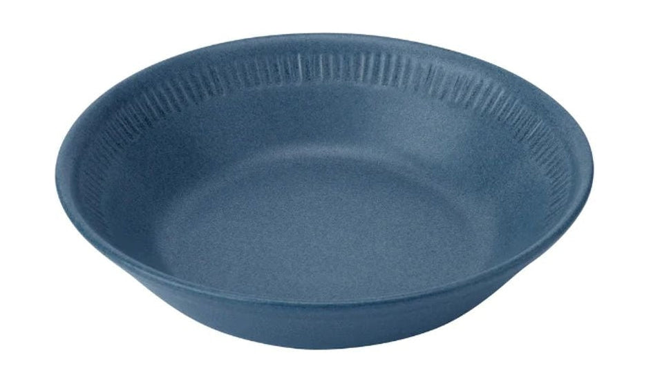 Knabstrup Keramik Talerz głębokie Ø 18 cm, niebieski