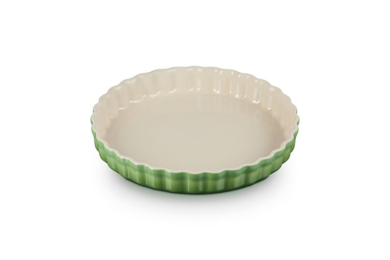 Le Creuset Heritage Flered Flan Dish 28 cm, Bamboo