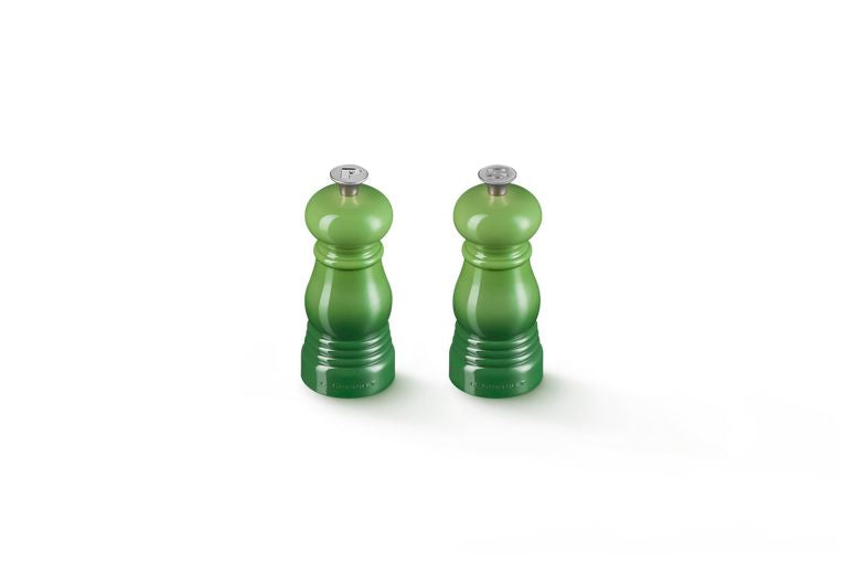 LE Creuset Mini Salt and Pepper Set Bamboo 11 cm