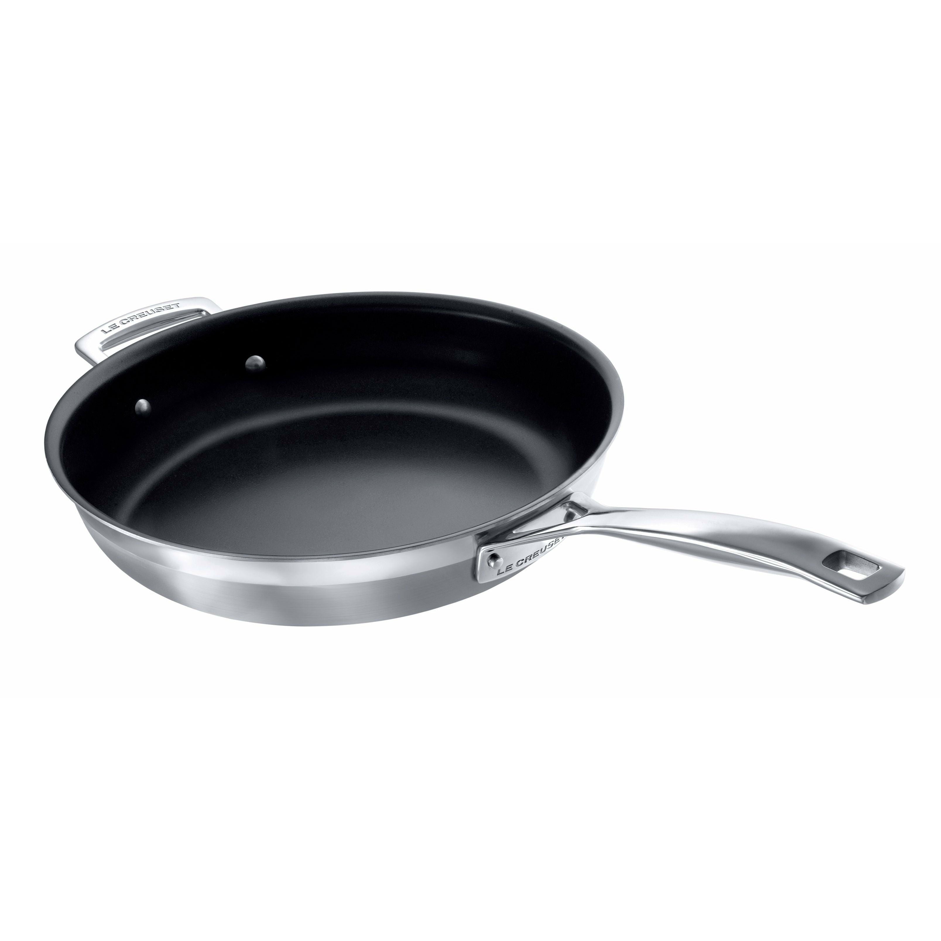 LE Creuset 3 -Ply Stal nierdzewna patelnia nierdzewna, 28 cm