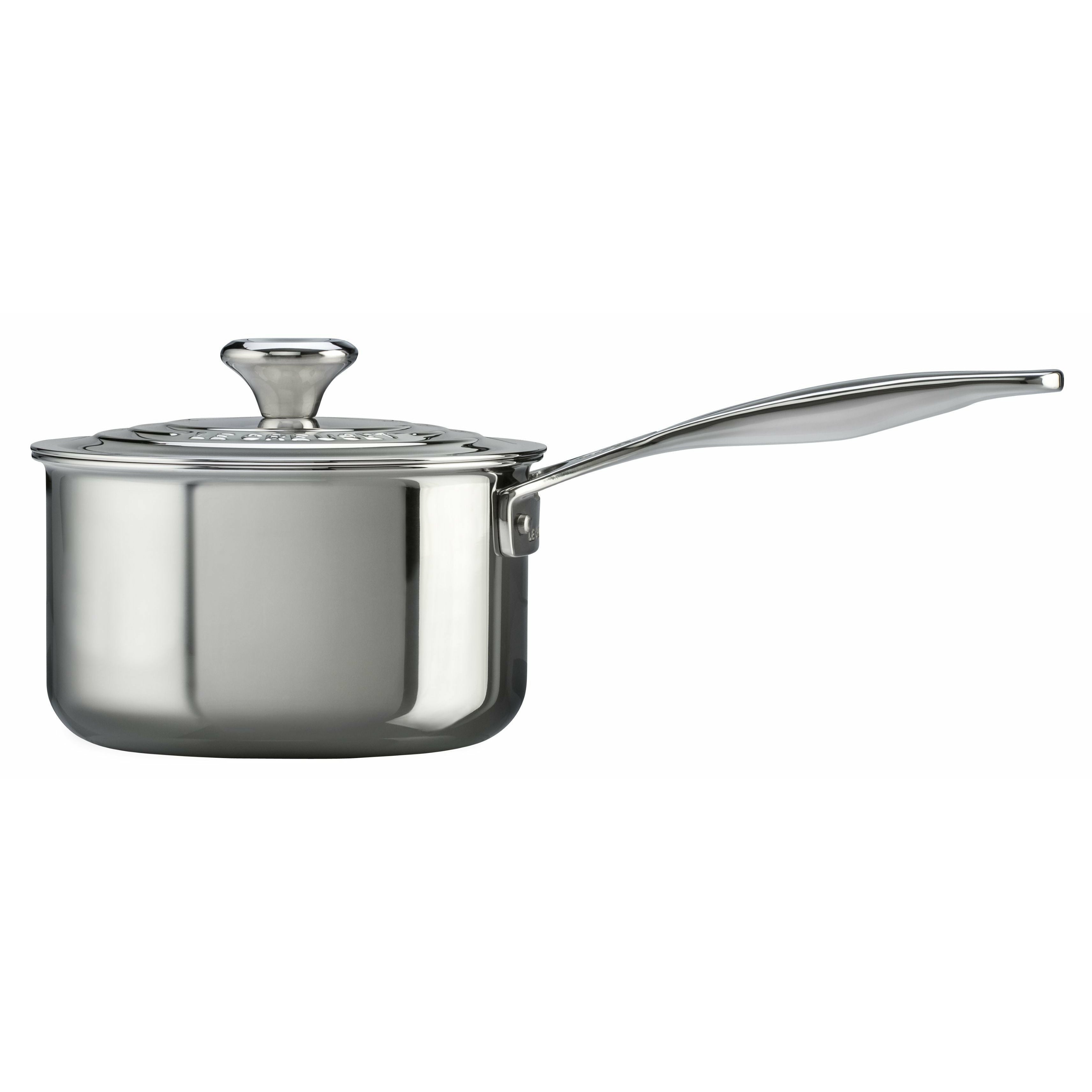 Le Creuset Signature Stainless Steel Saucepan 1.9 L With Lid