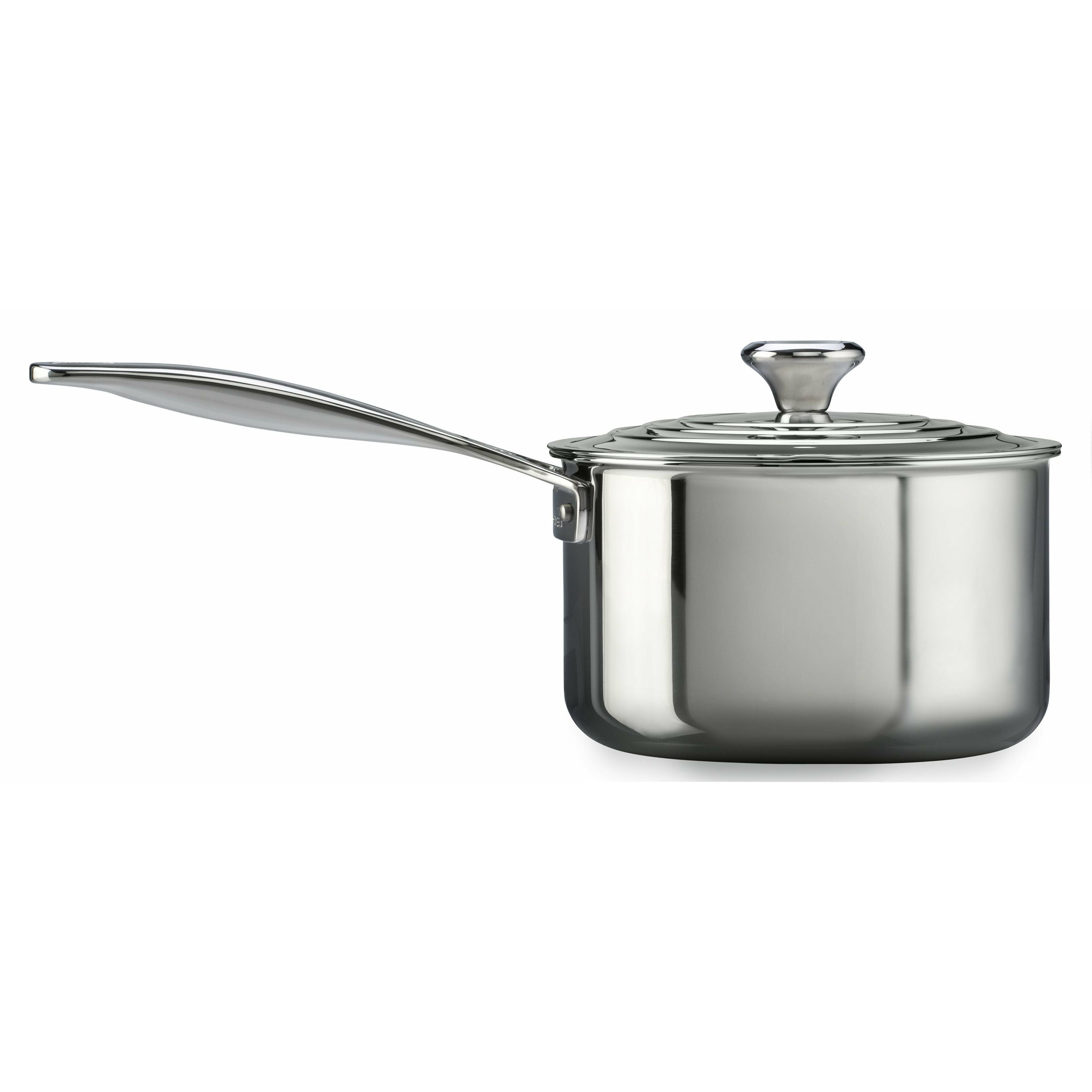 Le Creuset Signature Stainless Steel Saucepan 1.9 L With Lid