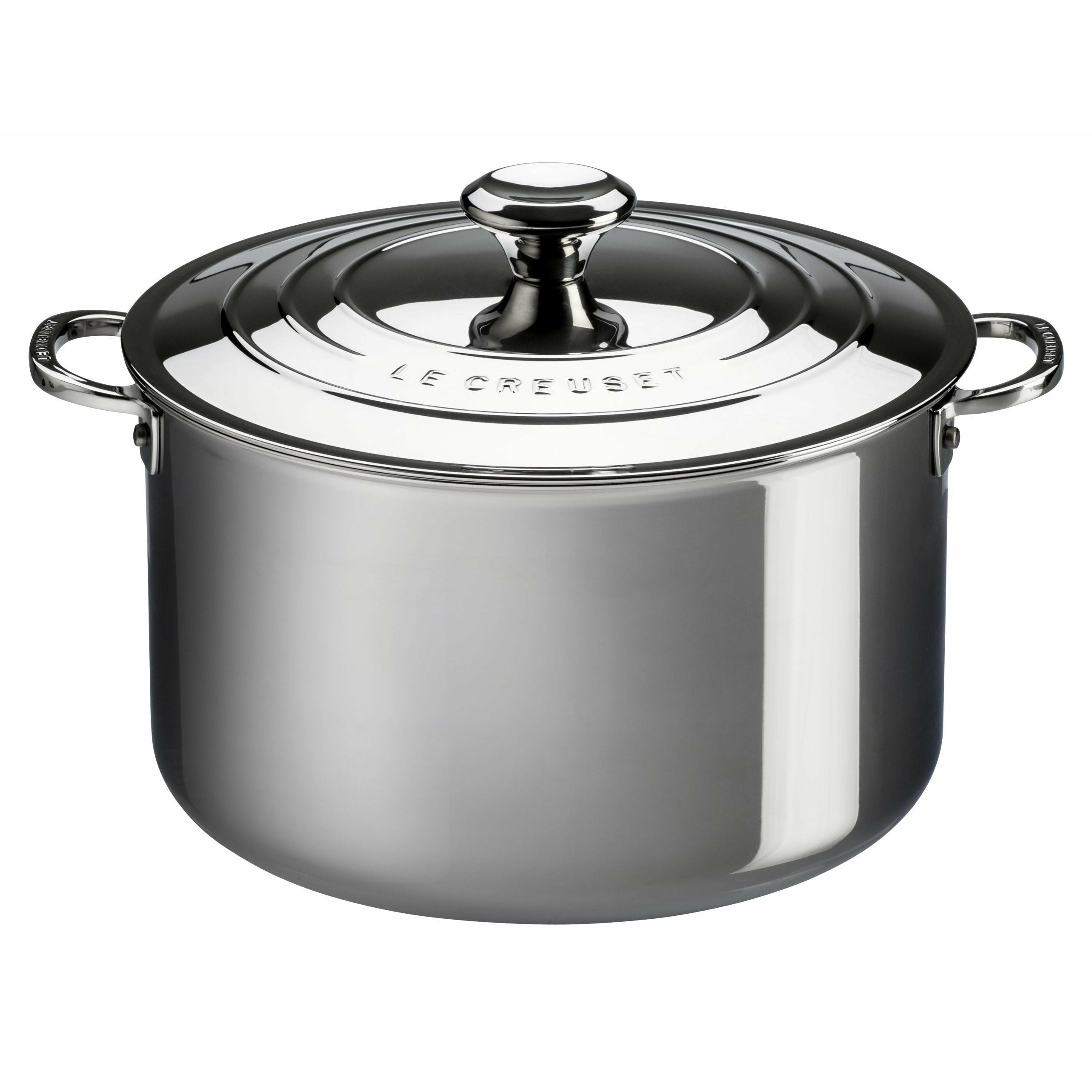 Signatury LE Creuset Stal nierdzewna doniczka 6.6 L z pokrywką