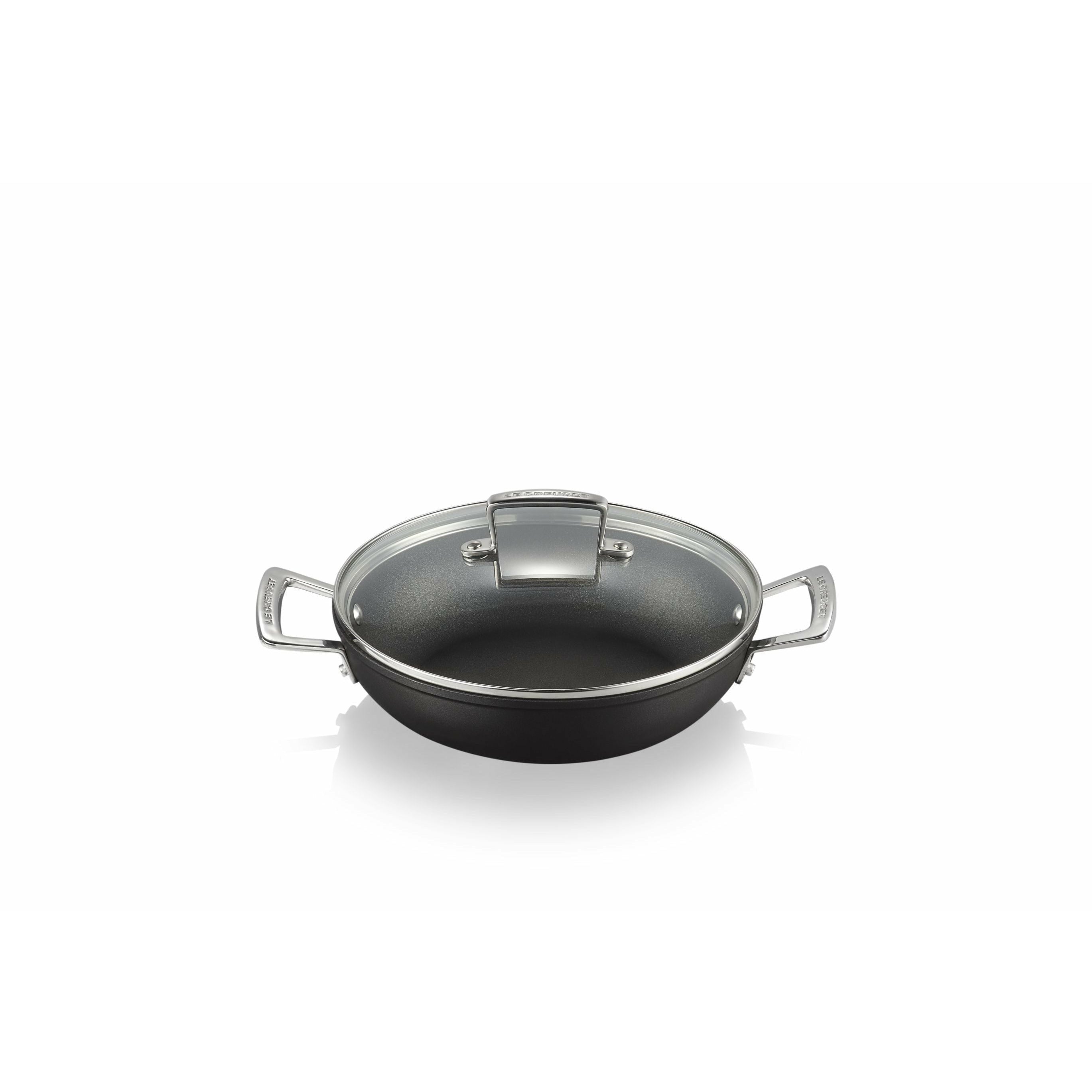 Le Creuset Alu Professional Press ze szklaną pokrywką, 24 cm