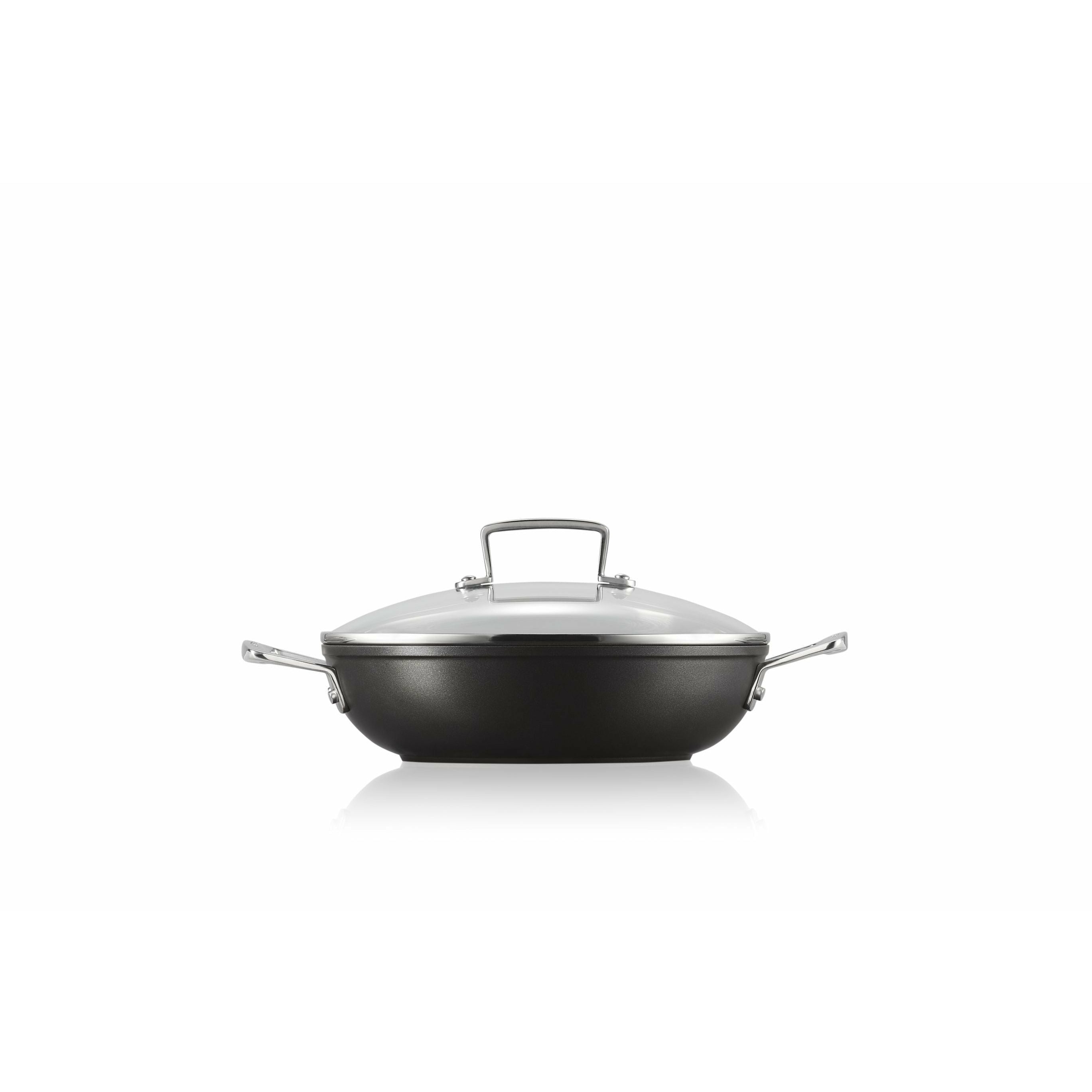 Le Creuset Alu Professional Press ze szklaną pokrywką, 24 cm