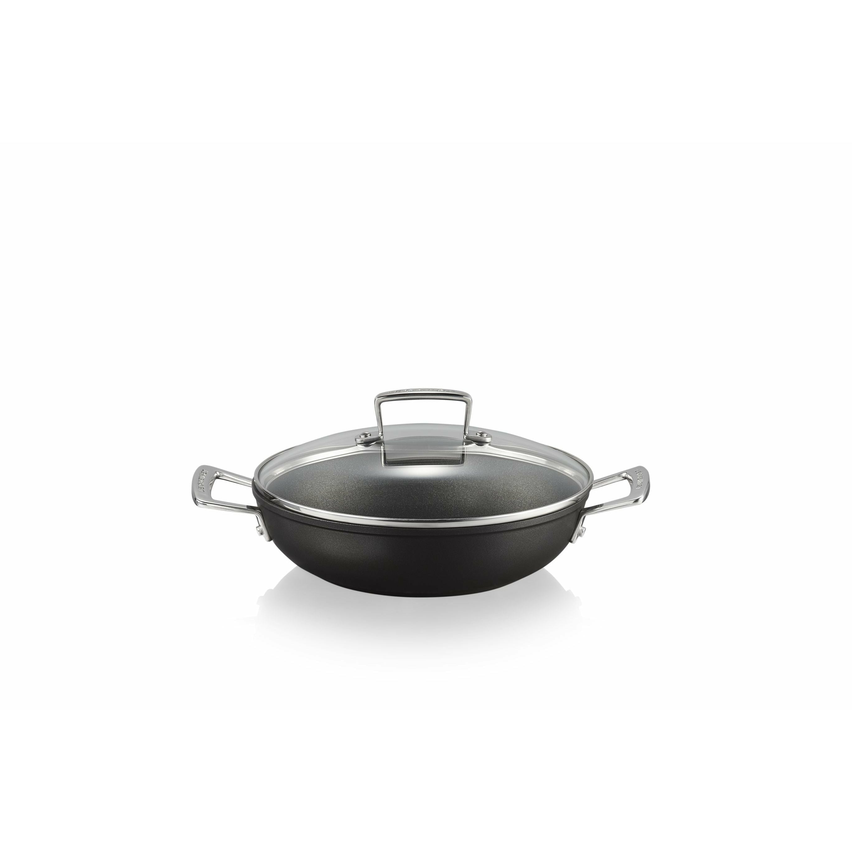 Le Creuset Alu Professional Press ze szklaną pokrywką, 24 cm