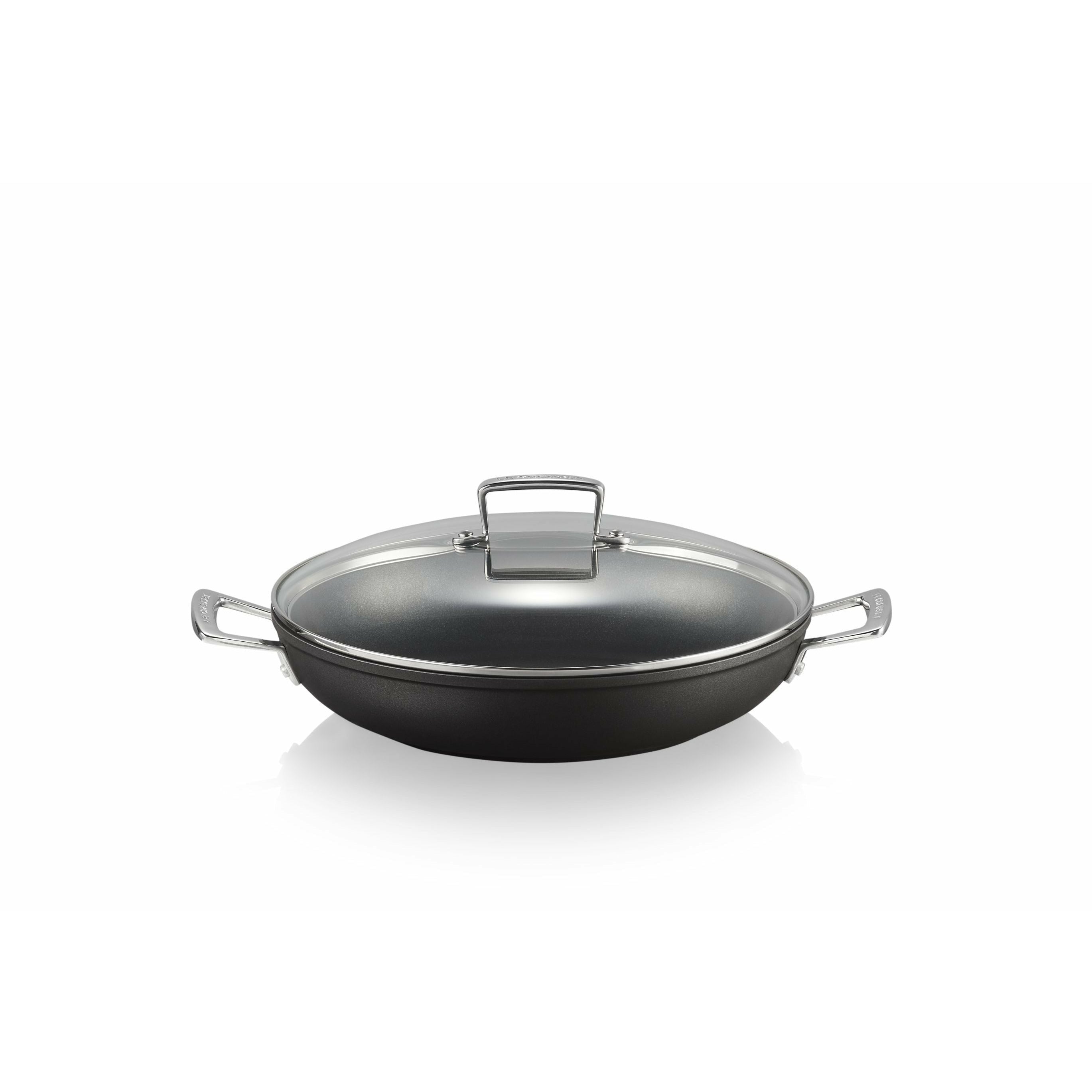 Le Creuset Alu Professional Press ze szklaną pokrywką, 30 cm