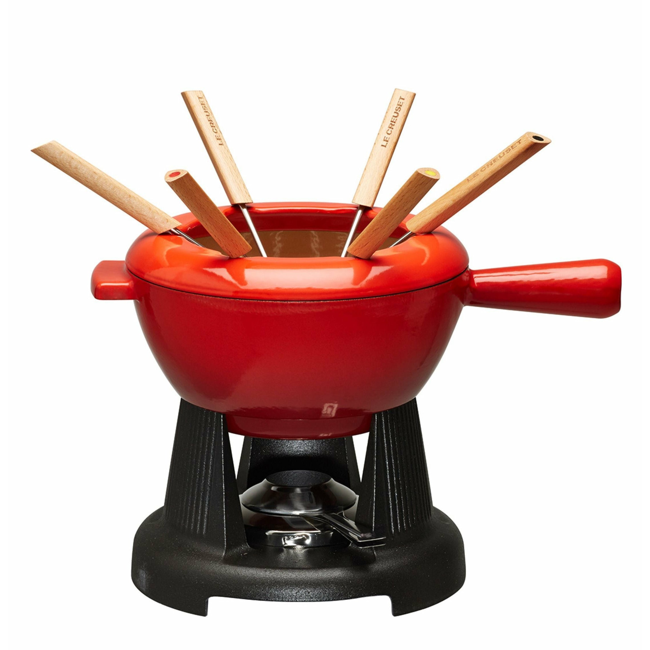 LE Creuset Fondue Set TREGE 2 L, Cherry Red