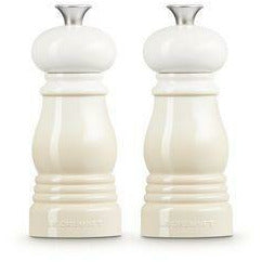 Le Creuset Mini Salt And Pepper Mills Set 12,5 Cm, Meringue