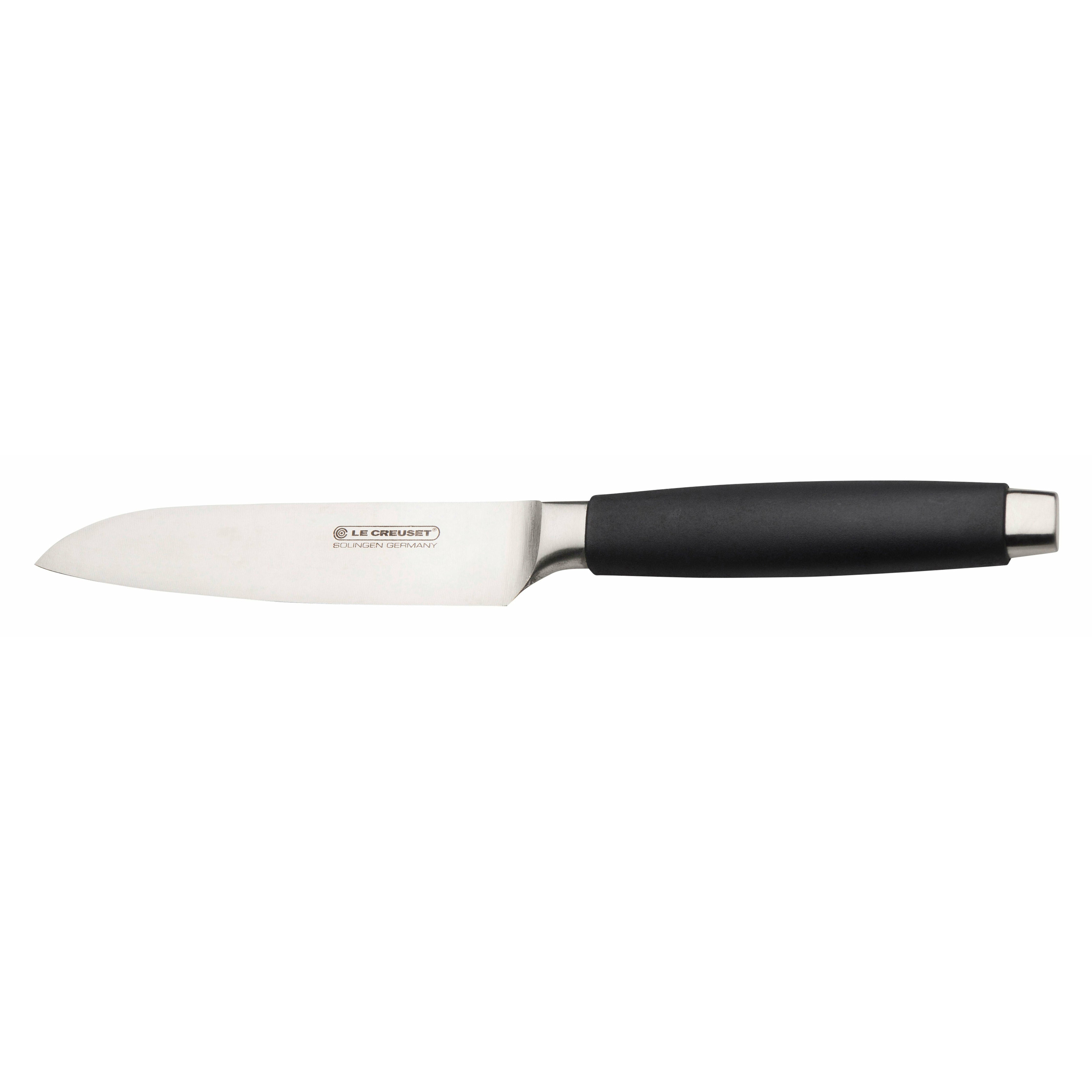 Le Creuset Santoku nóż standard z czarnym uchwytem, ​​13 cm