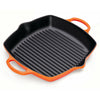 Le Creuset Nature High Square Grill Pan 30 cm, piekarnik czerwony