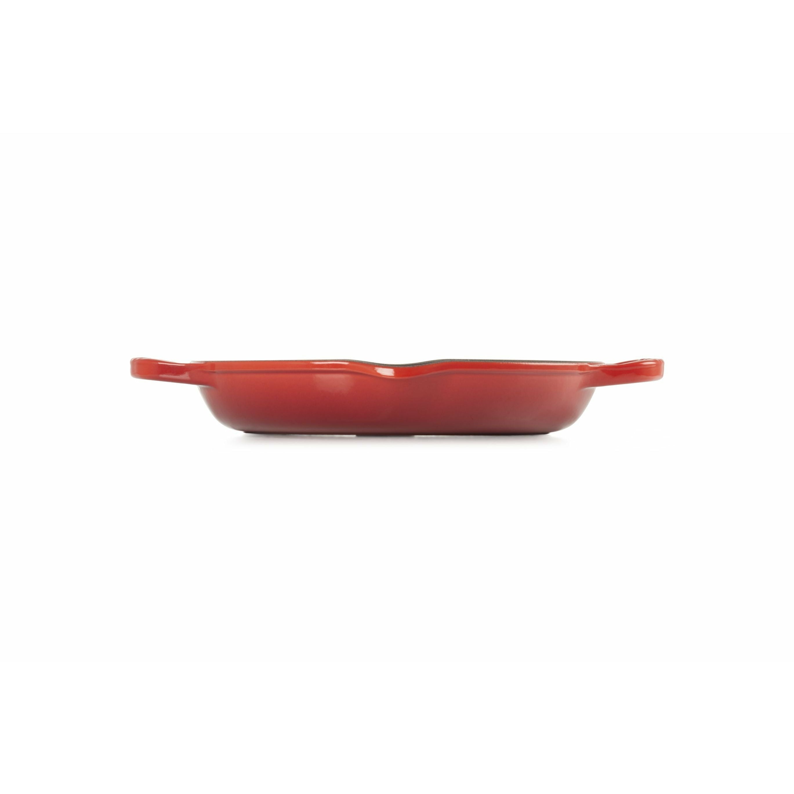 Le Creuset Nature High Round Grill Pan 25 cm, wiśniowocze