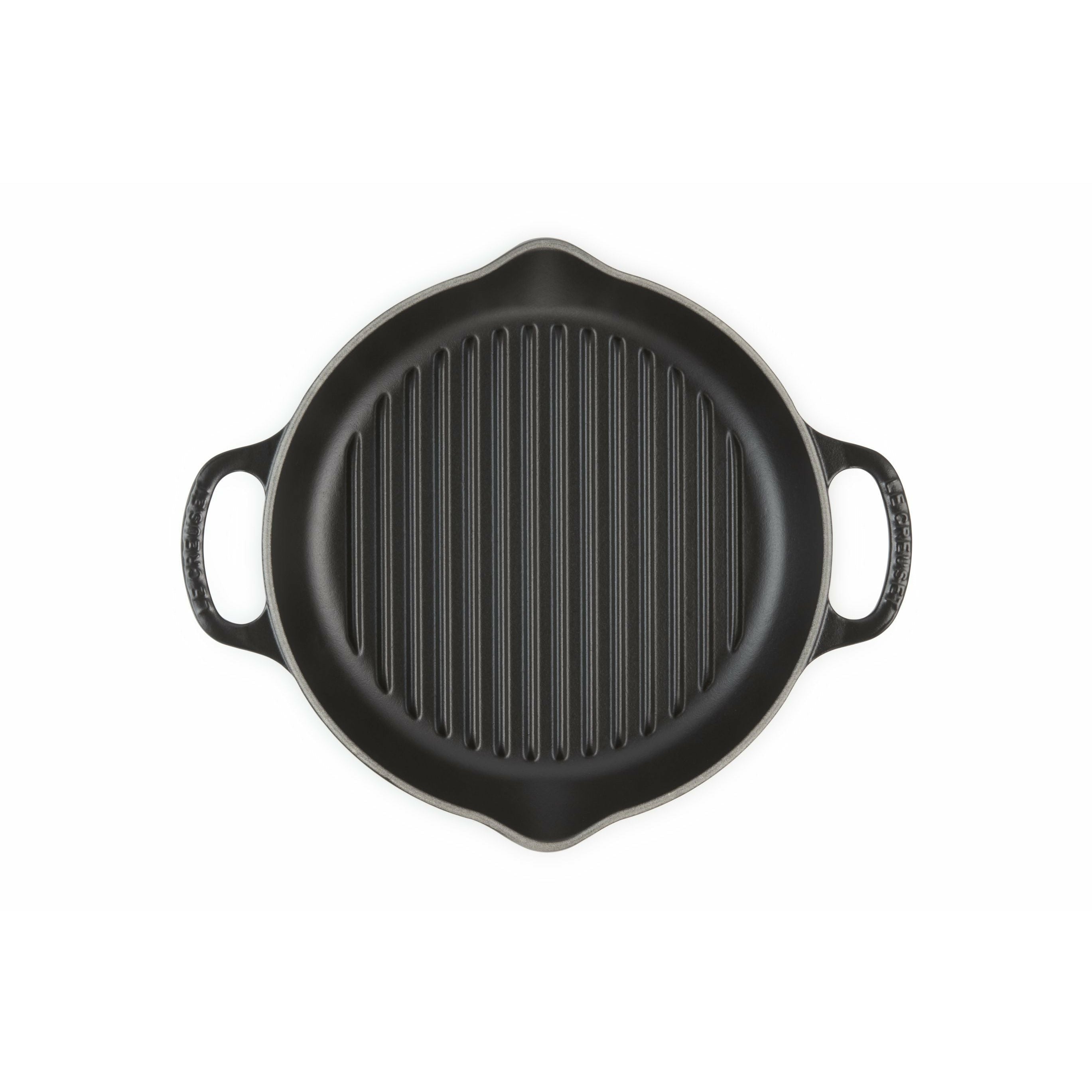 Le Creuset Nature High Round Grill Pan 25 cm, czarny