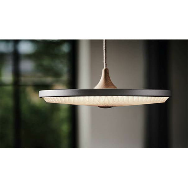 Le Klint Soleil Suspension Lamp Paper Silver Cloud, 35 Cm