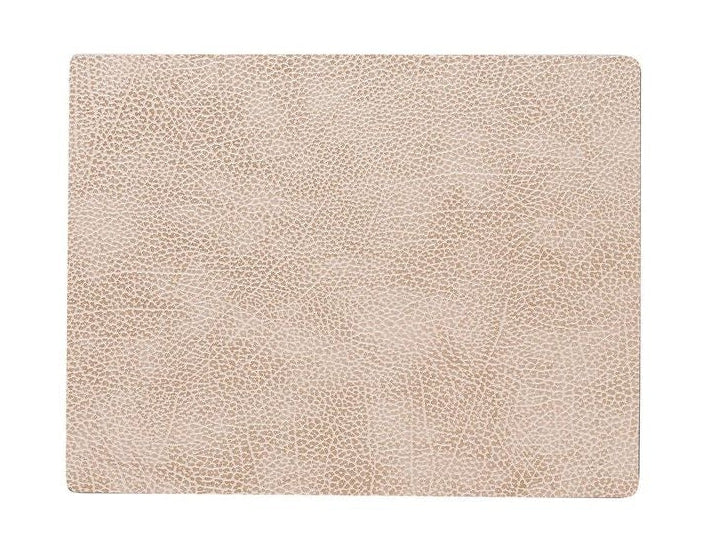 Lind DNA Square Placemat Hippo Shold M, Sand