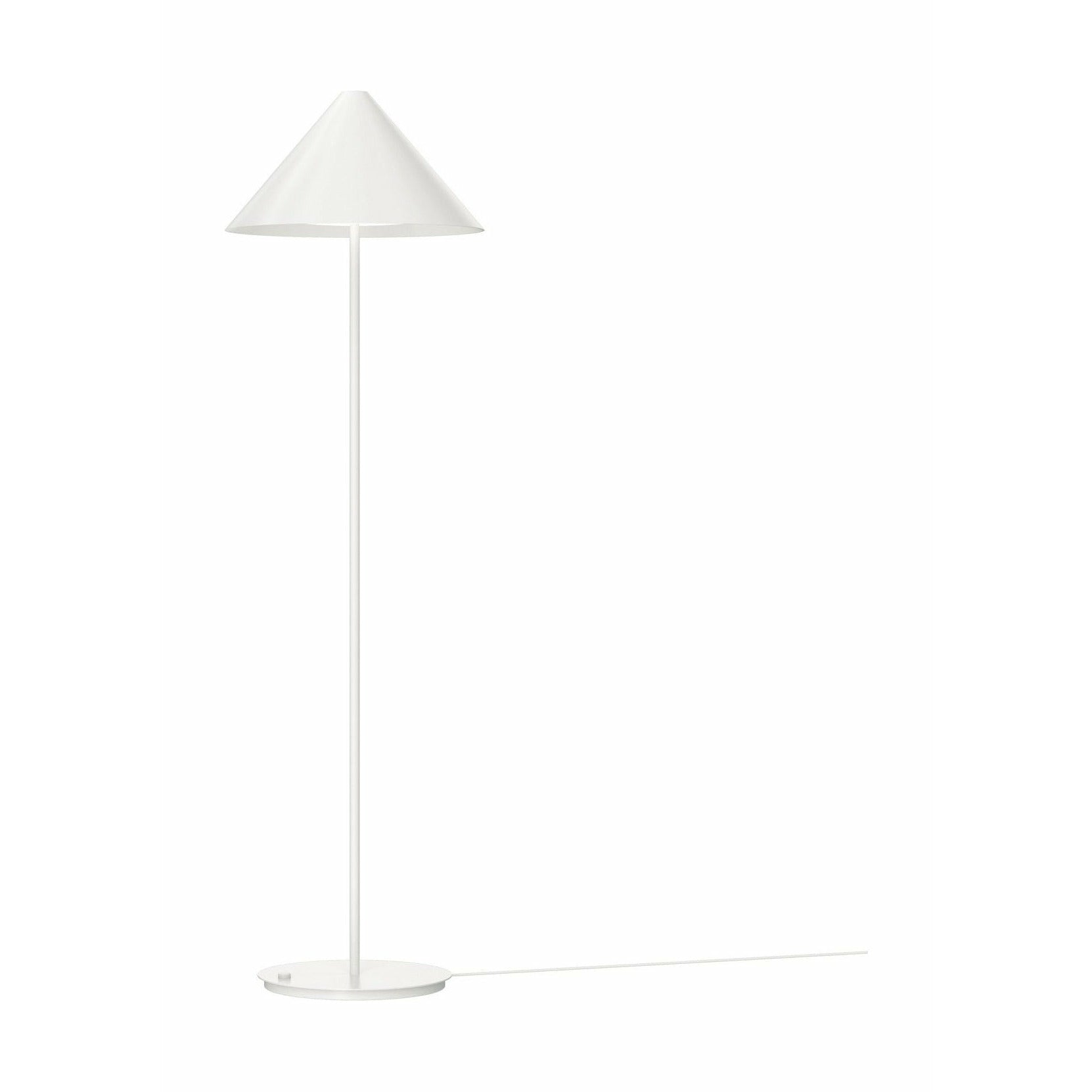Louis Poulsen Keglen Floor Lamp, White