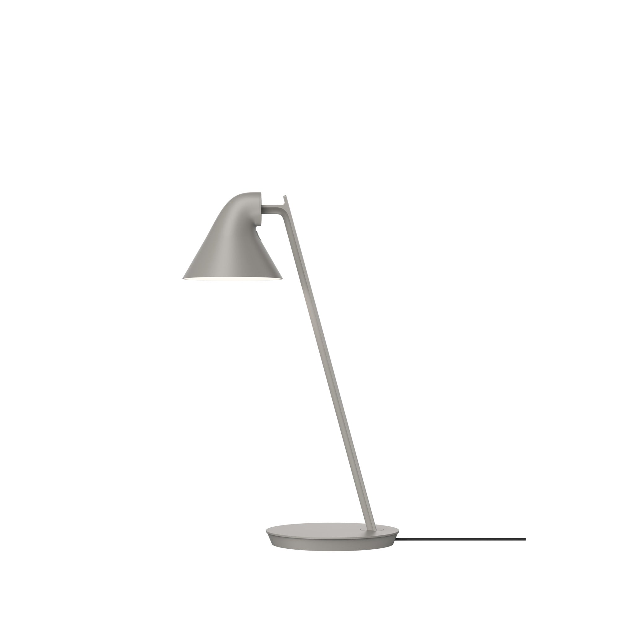 Mini lampa stołowa Louis Poulsen NJP, jasnoszary