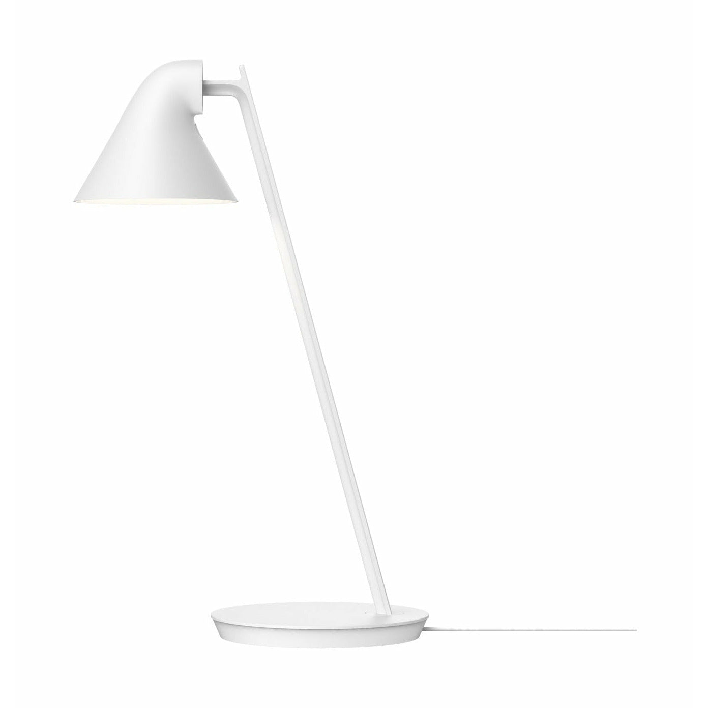 Mini lampa stołowa Louis Poulsen NJP, biała