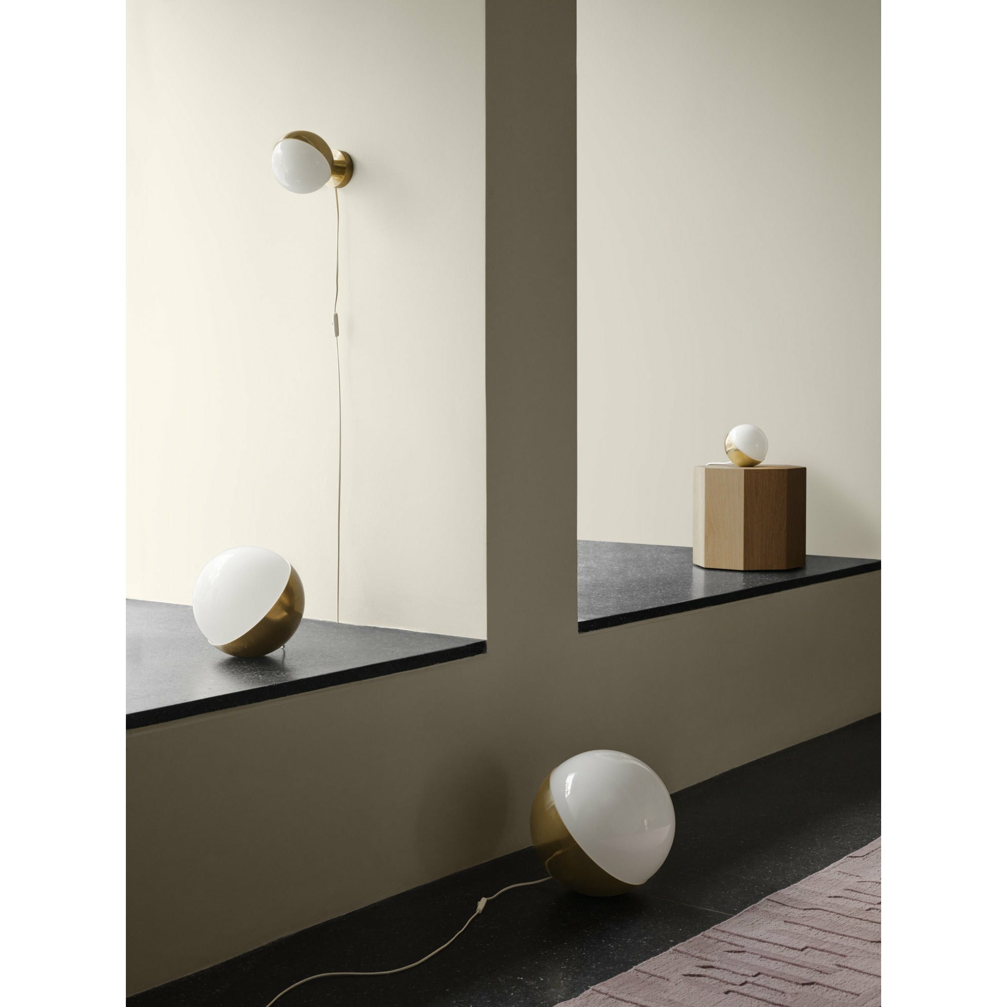 Louis Poulsen Vl Studio 250 Table/Floor Lamp, Brass