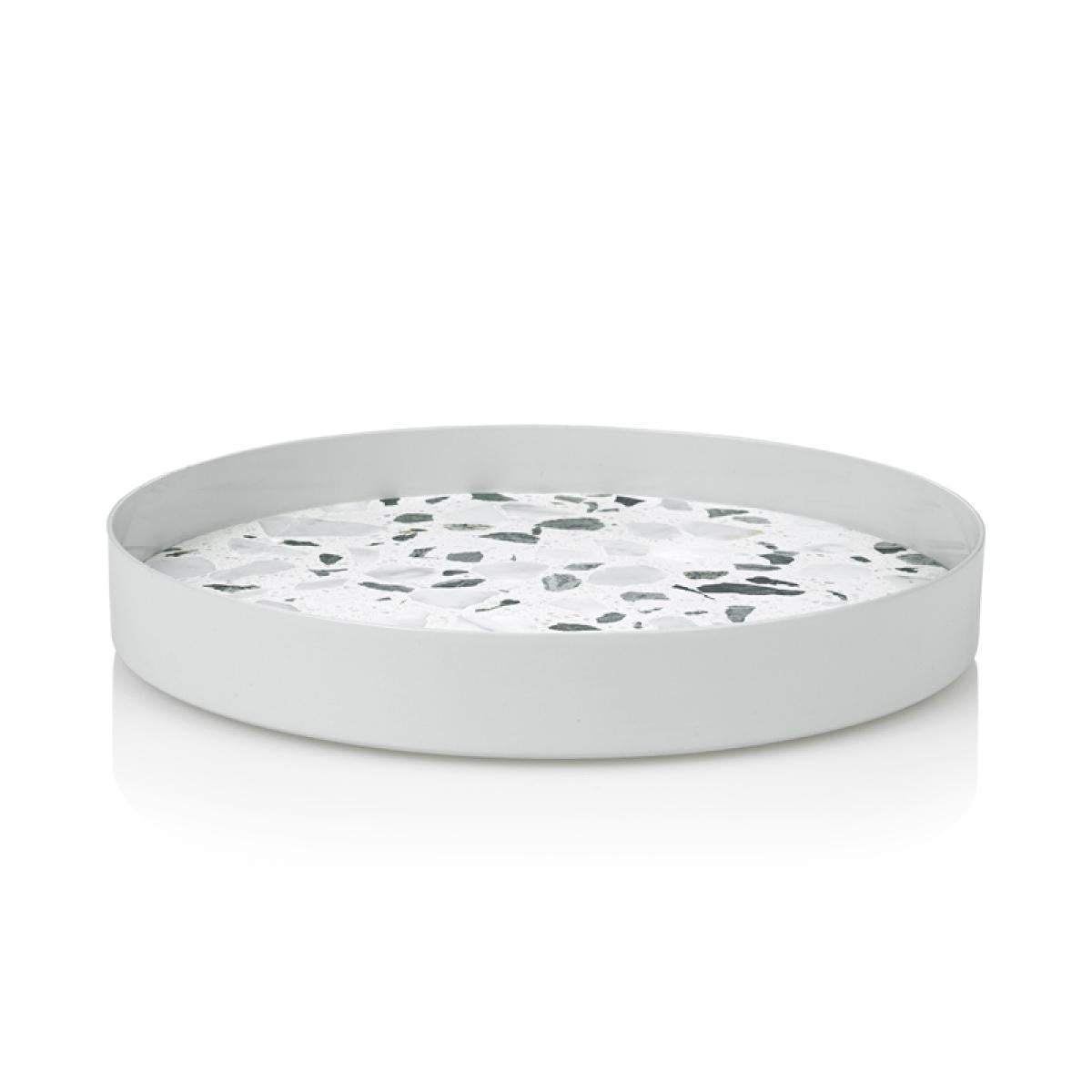 Lucie Kaas erat Tray White, Ø 24,5 cm