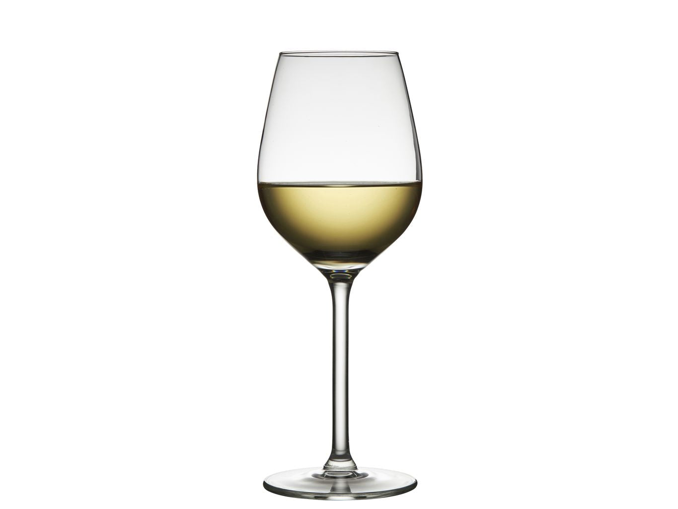 Lyngby Glas Juvel White Wine Glass 38 Cl, 4 Pcs.