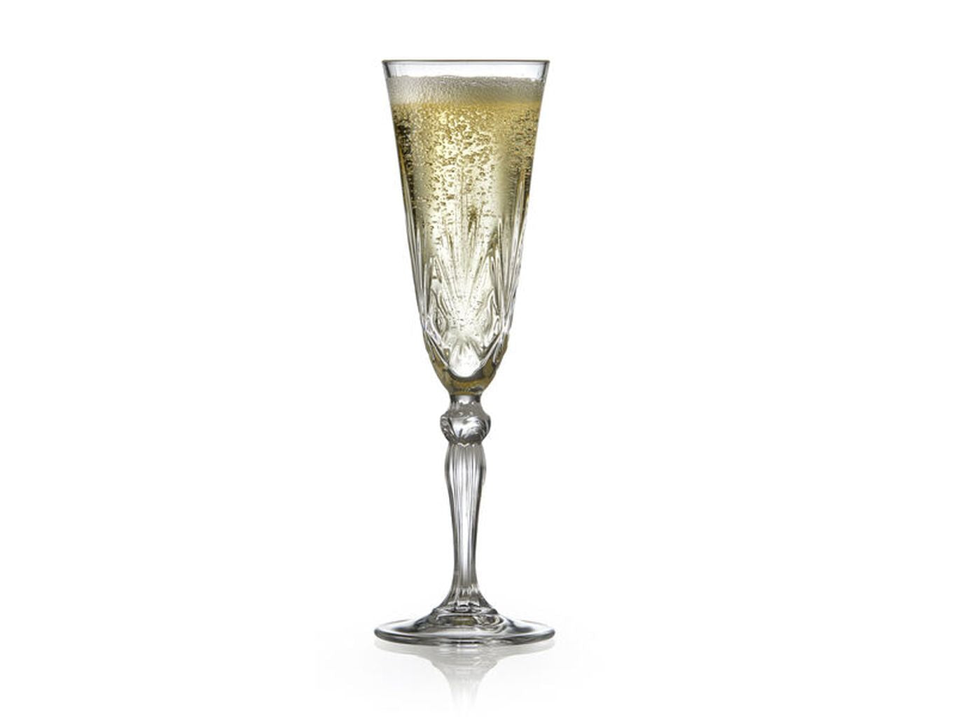 Lyngby Glas Melodia Krystal Champagne Glass 16 Cl, 4 szt.