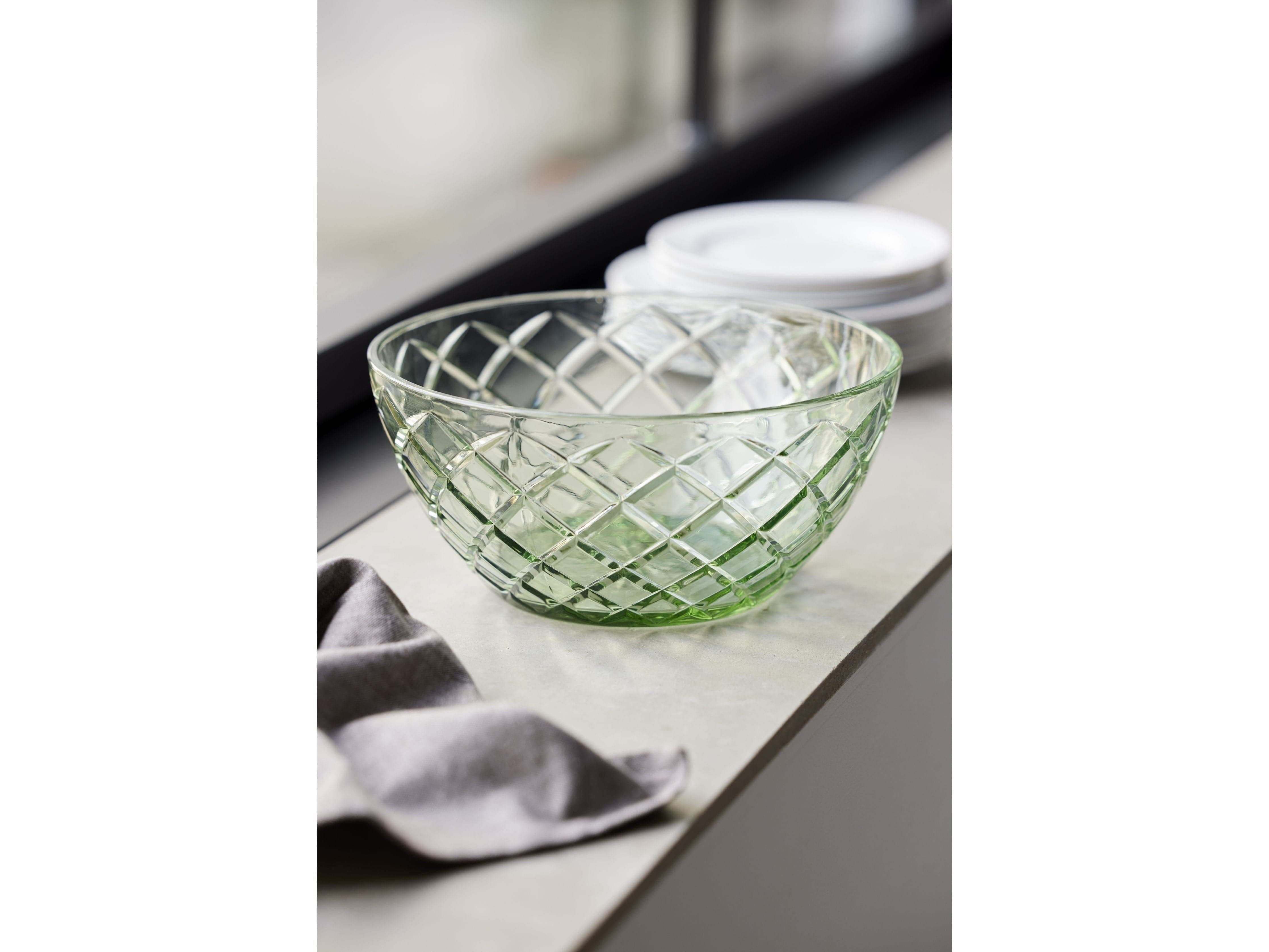 Lyngby Glas Sorrento Salad Bowl, zielony