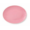 Lyngby Porcelæn Rhombe Color Oval Top 28,5x21,5 cm, różowy